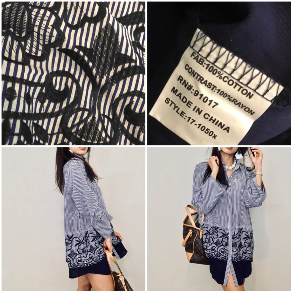 Brand new oversized blouse dress top - Picture 8 of 8